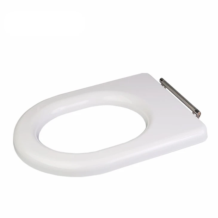 Asiento de baño público en forma de U