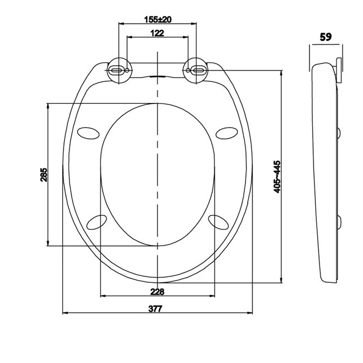 round-seats-size