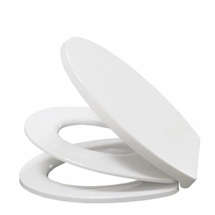 Asiento de inodoro redondo con orinal incorporado