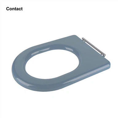 Asiento de inodoro para discapacitados sin tapa