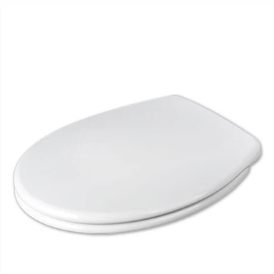 Asiento de inodoro de cierre suave de liberación rápida