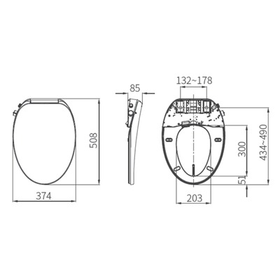 Top Rated Bidet Toilet Seat size Top Rated Bidet Toilet Seat size